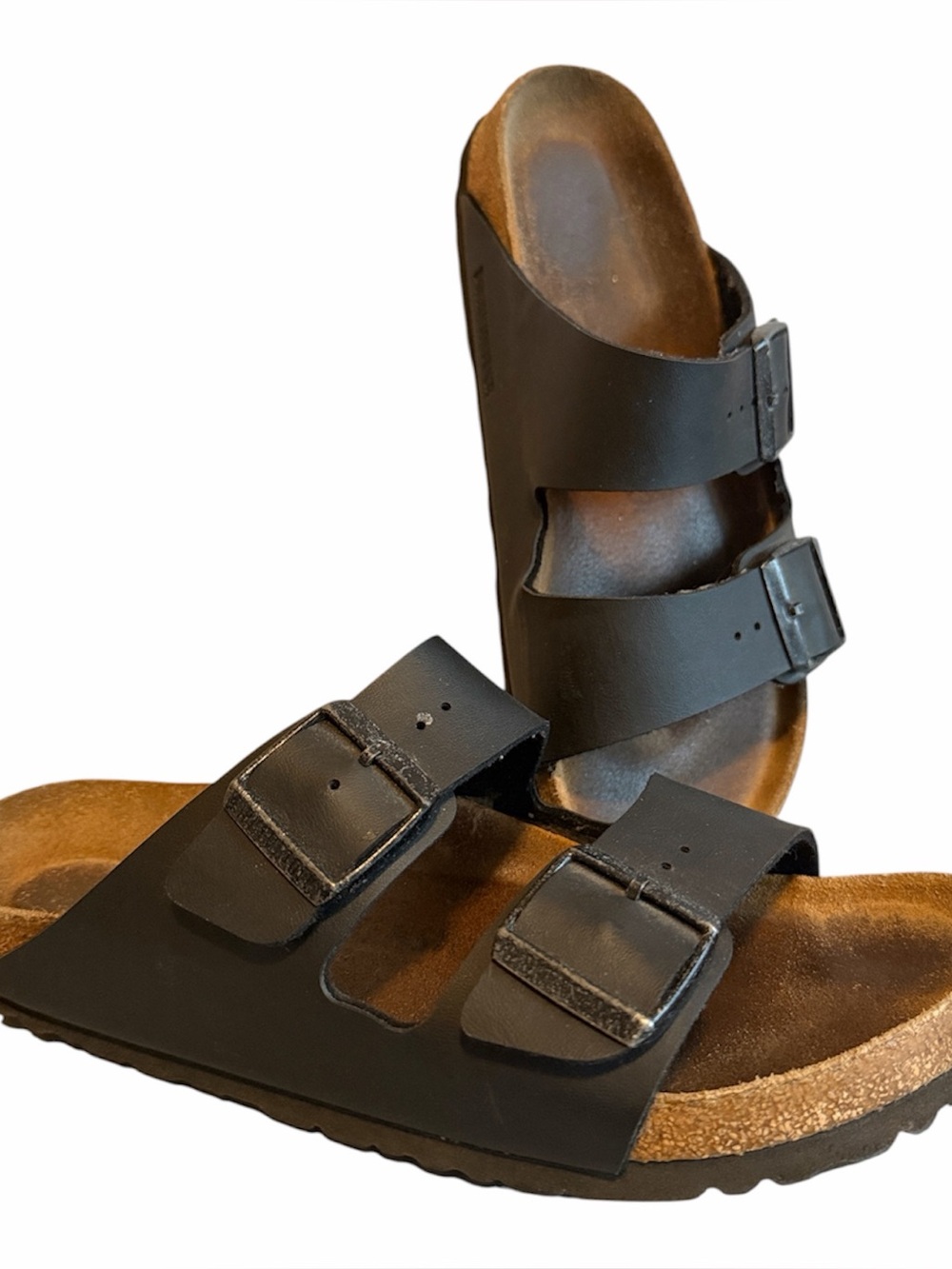 Birkenstock EU 40 women’s 9 Arizona Double-Buckle leather Sandals